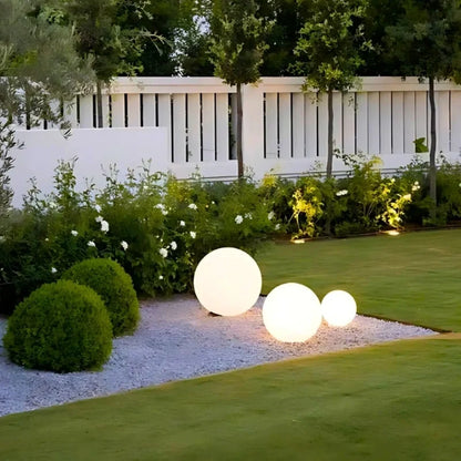 Aura Sphère™ — Lampe extérieure design élégante