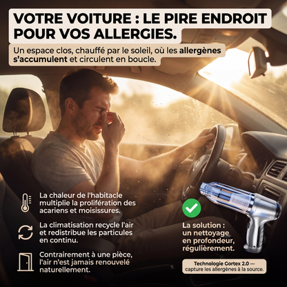 AutoClean™ — Aspirateur de voiture sans fil