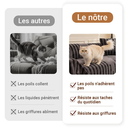 ConfortCanapé™ — Housse de canapé ultra-douce, élégante et antidérapante