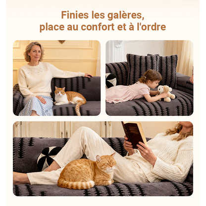 ConfortCanapé™ — Housse de canapé ultra-douce, élégante et antidérapante