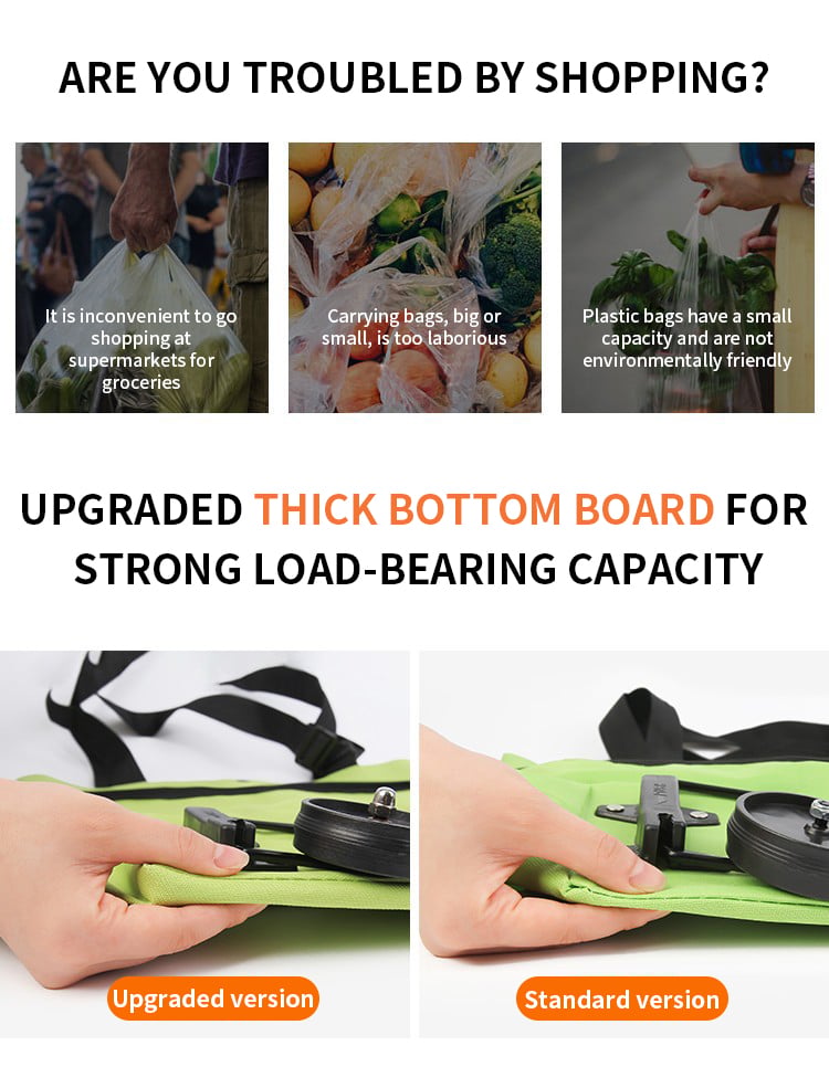 SacMalin™ — Sac de courses pliable et réutilisable