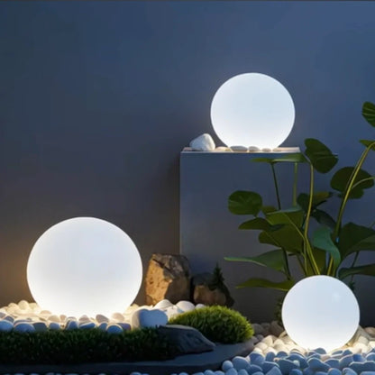 Aura Sphère™ — Lampe extérieure design élégante
