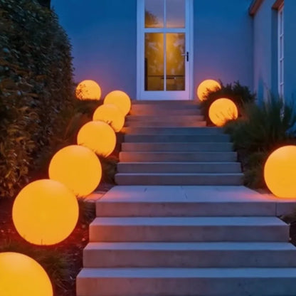 Aura Sphère™ — Lampe extérieure design élégante