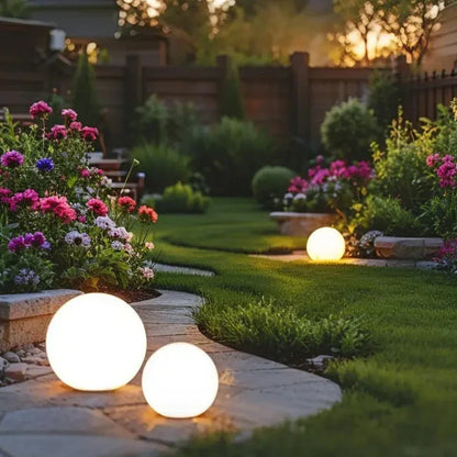 Aura Sphère™ — Lampe extérieure design élégante