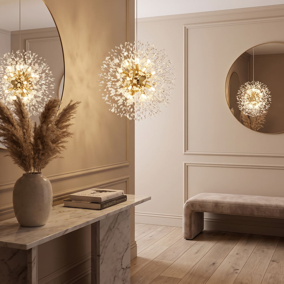 Dahlia Doré™ — Élégante suspension design