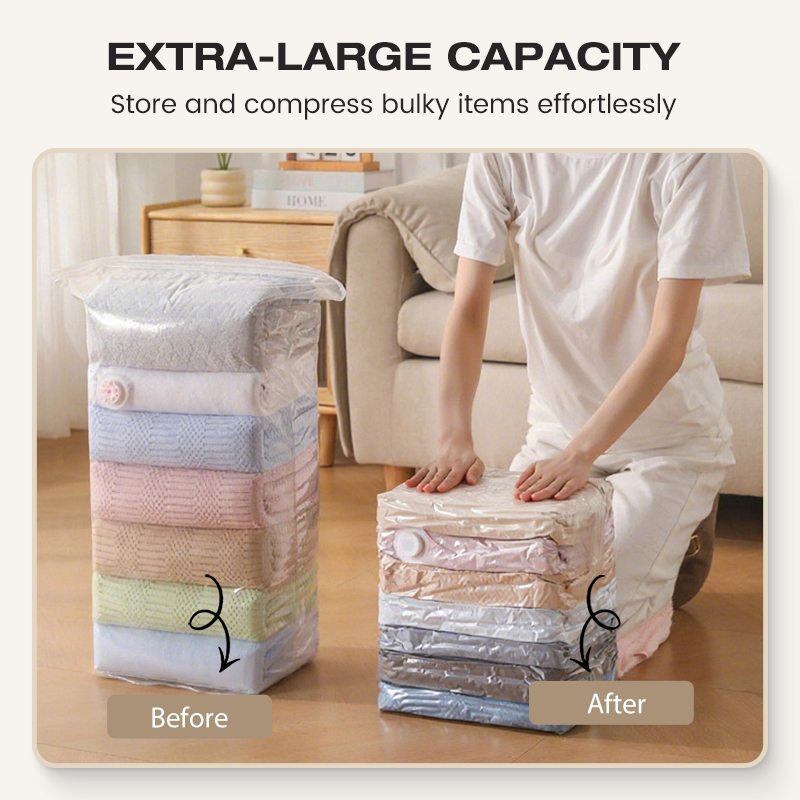 EspacePlus™ — Sacs de rangement sous vide