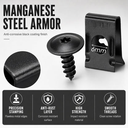 Fixora™ — Kit universel de clips de fixation pour carrosserie automobile