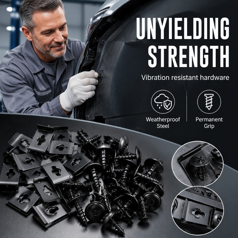 Fixora™ — Kit universel de clips de fixation pour carrosserie automobile