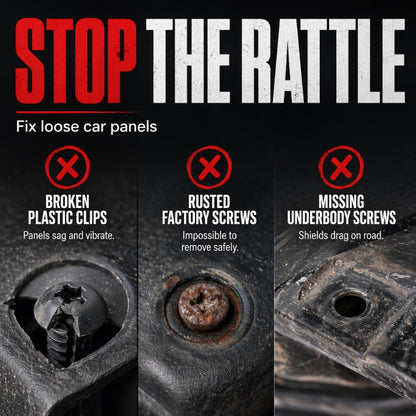 Fixora™ — Kit universel de clips de fixation pour carrosserie automobile