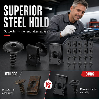 Fixora™ — Kit universel de clips de fixation pour carrosserie automobile