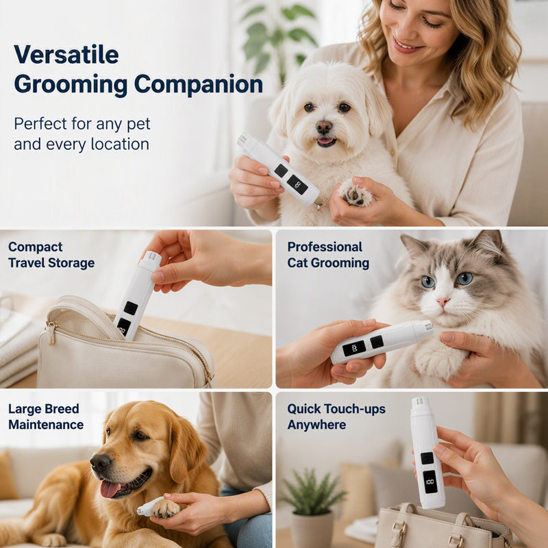 GriffeFacile™ — Lime à griffes électrique pour animaux