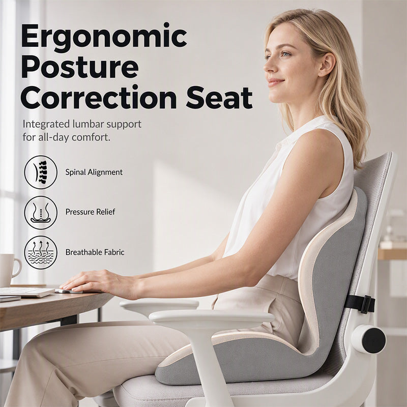 ConfortDos™ — Coussin ergonomique à mémoire de forme