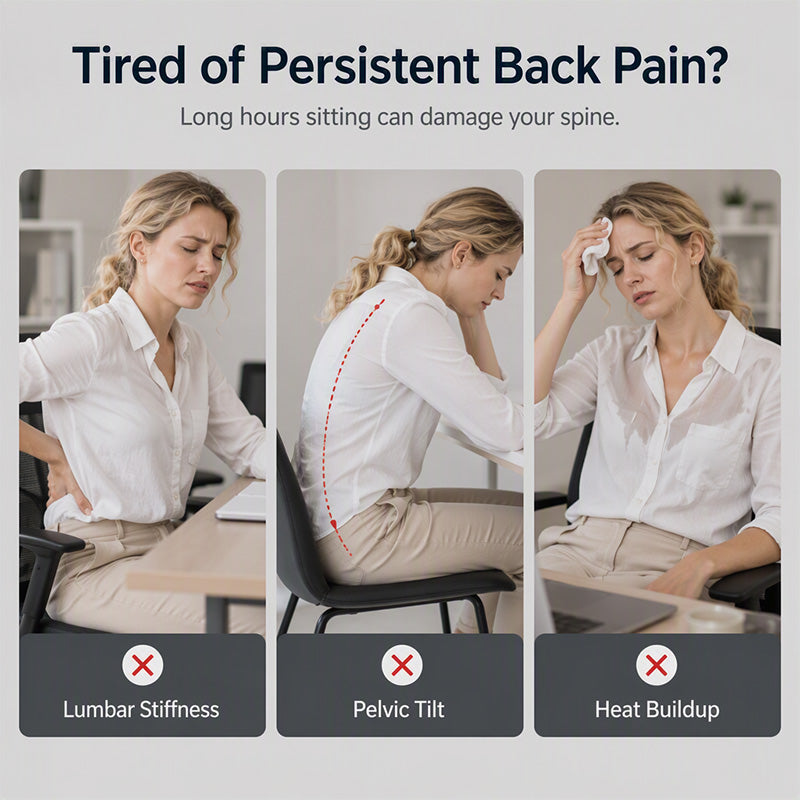 ConfortDos™ — Coussin ergonomique à mémoire de forme